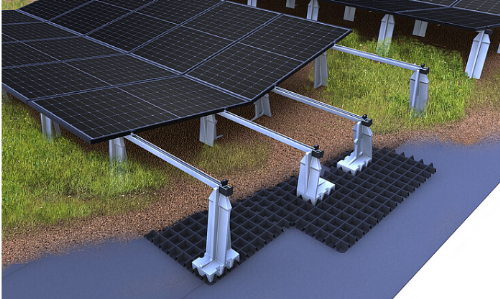 mounting system novotegra green roof system